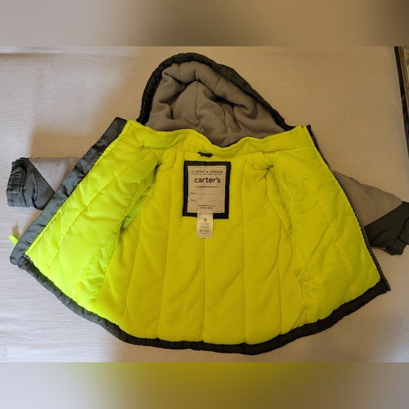 18Mo Boy's Winter Jacket- Carter's - Picture 5 of 6